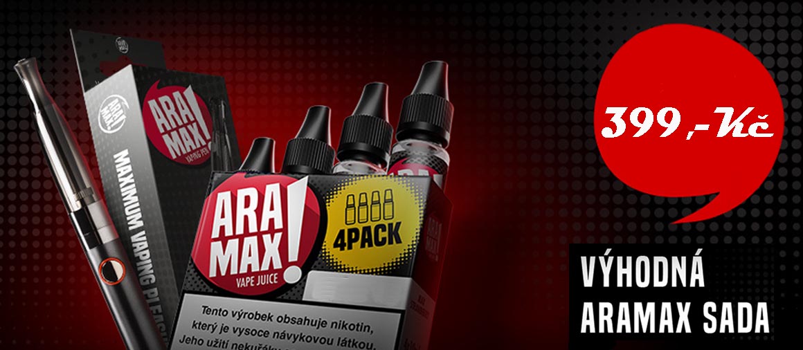 Aramax Vaping Pen výhodná sada